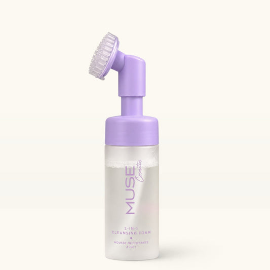 Travel 2-in-1 Cleansing Foam - Purple