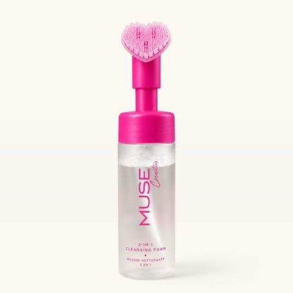 Travel 2-in-1 Cleansing Foam - Pink
