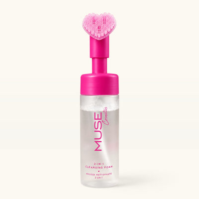 2-in-1 Cleansing Foam - Pink