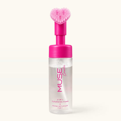 2-in-1 Cleansing Foam - Pink