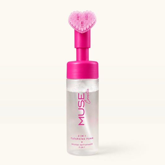 2-in-1 Cleansing Foam - Pink
