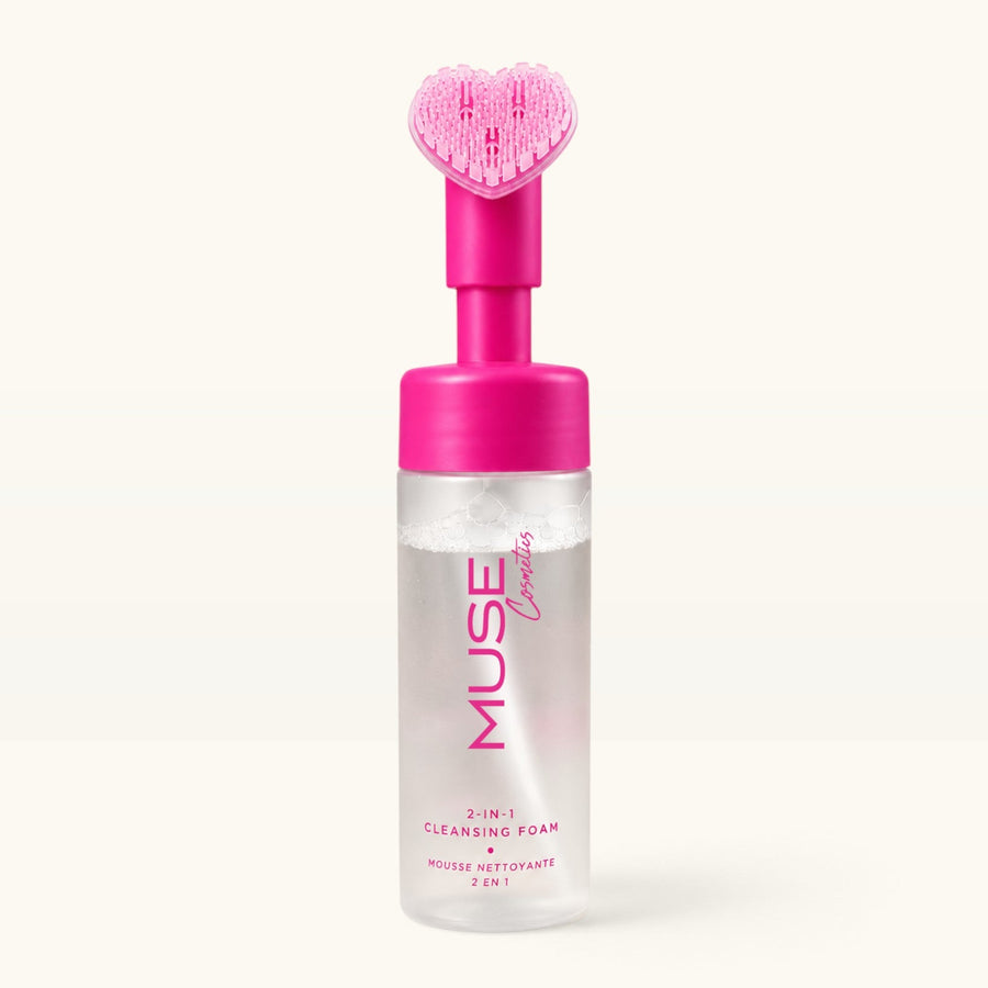2-in-1 Cleansing Foam - Pink
