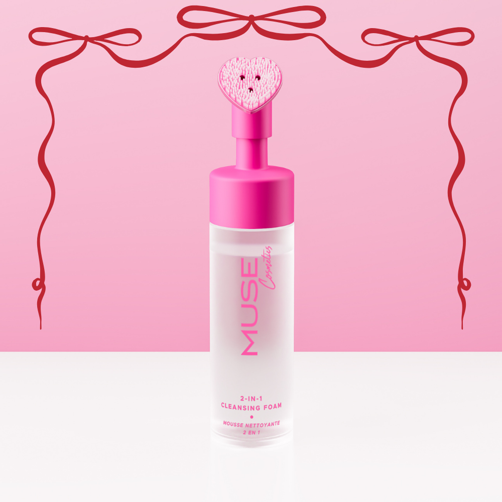 2-in-1 Cleansing Foam - Pink