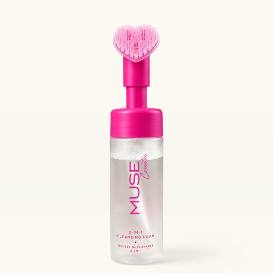 Travel 2-in-1 Cleansing Foam - Pink