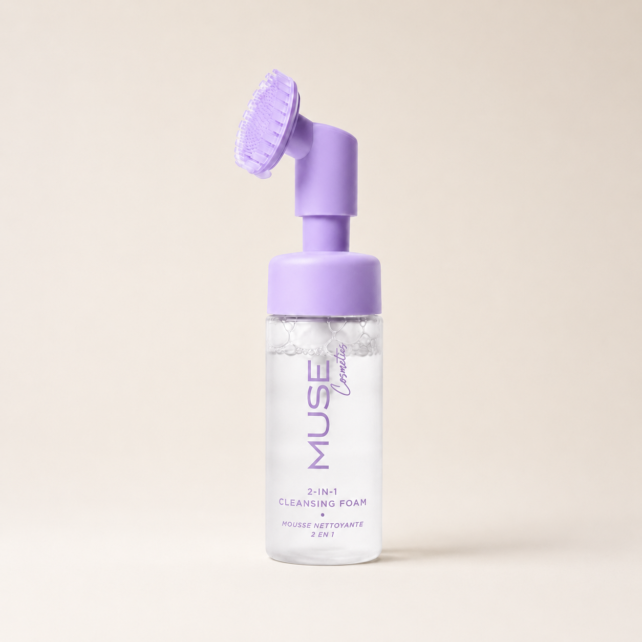 Travel 2-in-1 Cleansing Foam - Purple