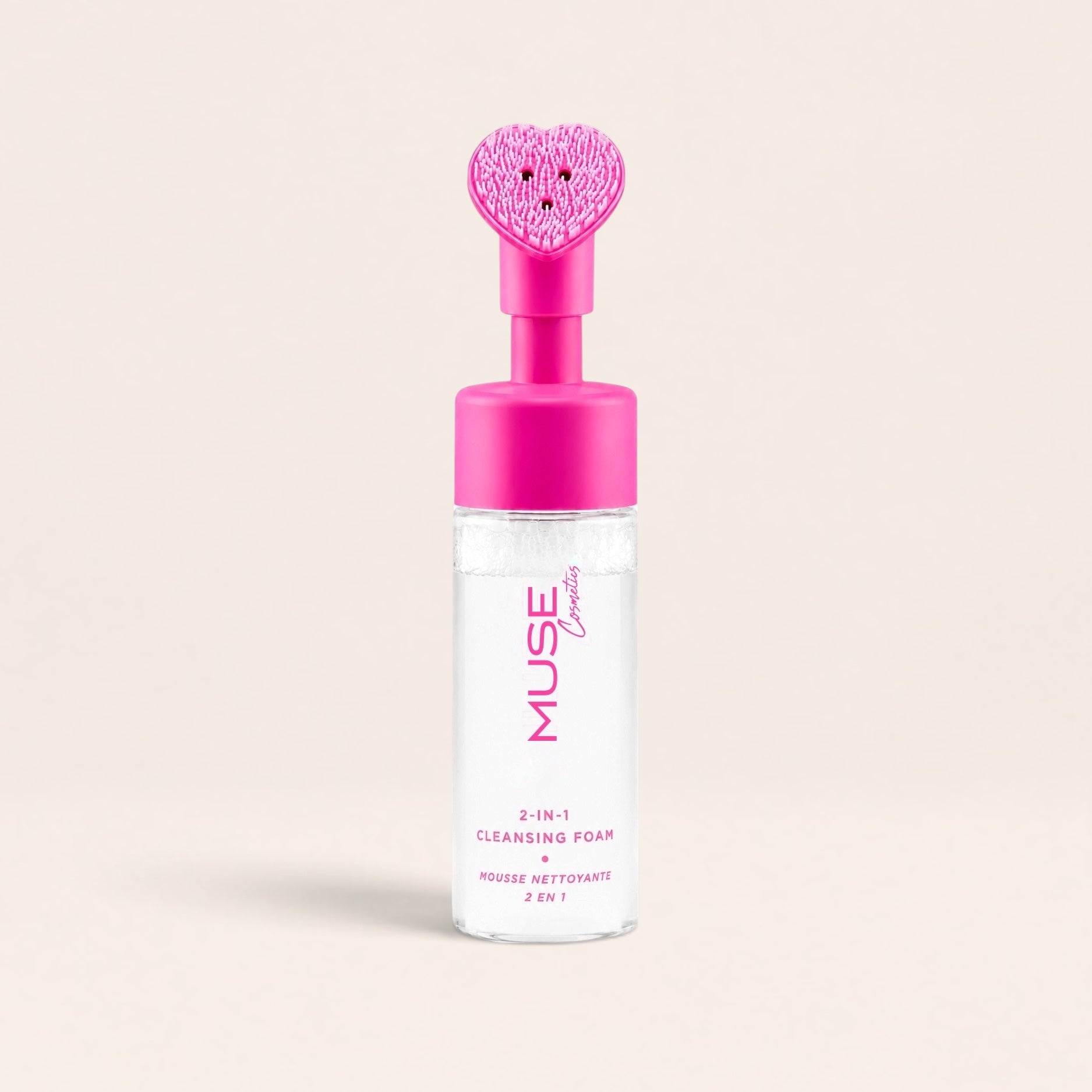 Travel 2-in-1 Cleansing Foam - Pink
