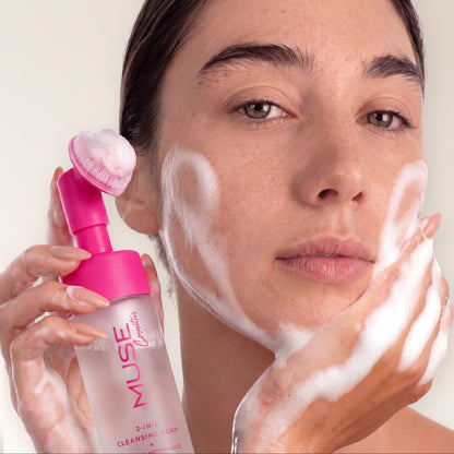 Travel 2-in-1 Cleansing Foam - Pink