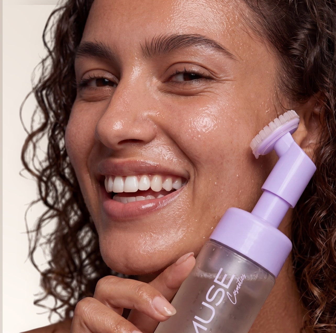 Travel 2-in-1 Cleansing Foam - Purple