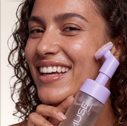 Travel 2-in-1 Cleansing Foam - Purple