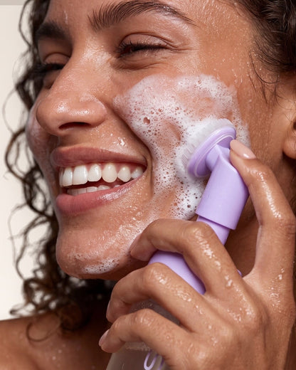 Travel 2-in-1 Cleansing Foam - Purple