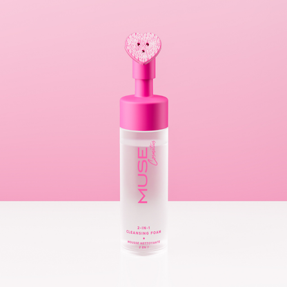 Почистваща пяна MUSE Pink от комплекта Complete Care Set