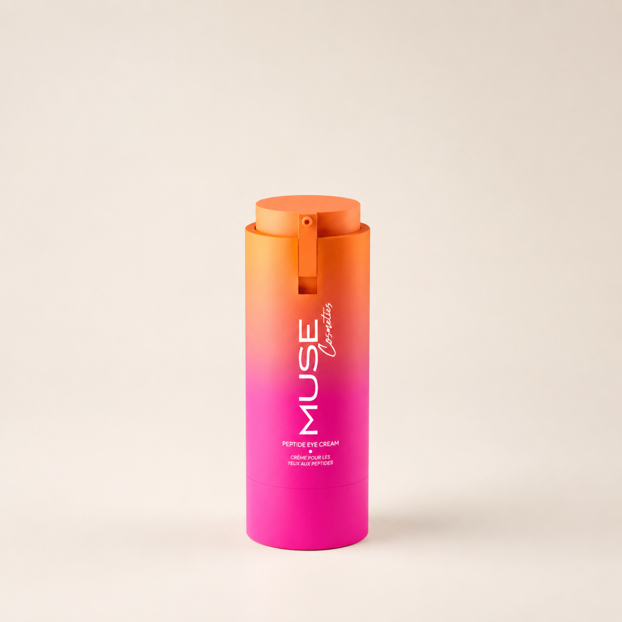 Околоочен крем MUSE Peptide Eye Cream отворен