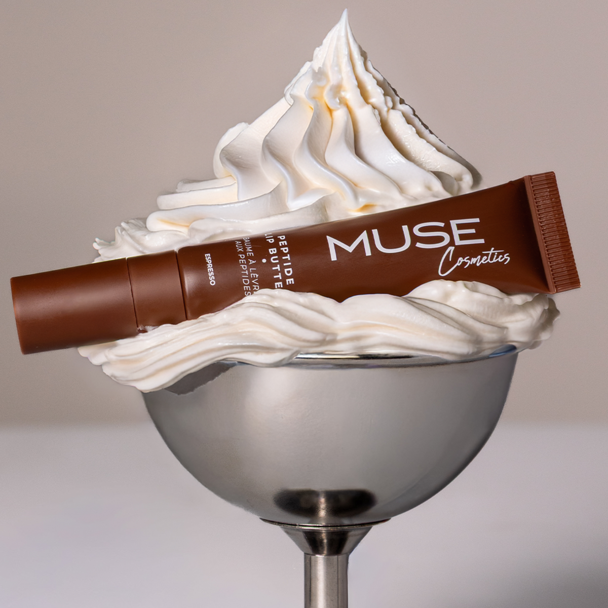 Опаковка на MUSE Peptide Lip Butter Еспресо