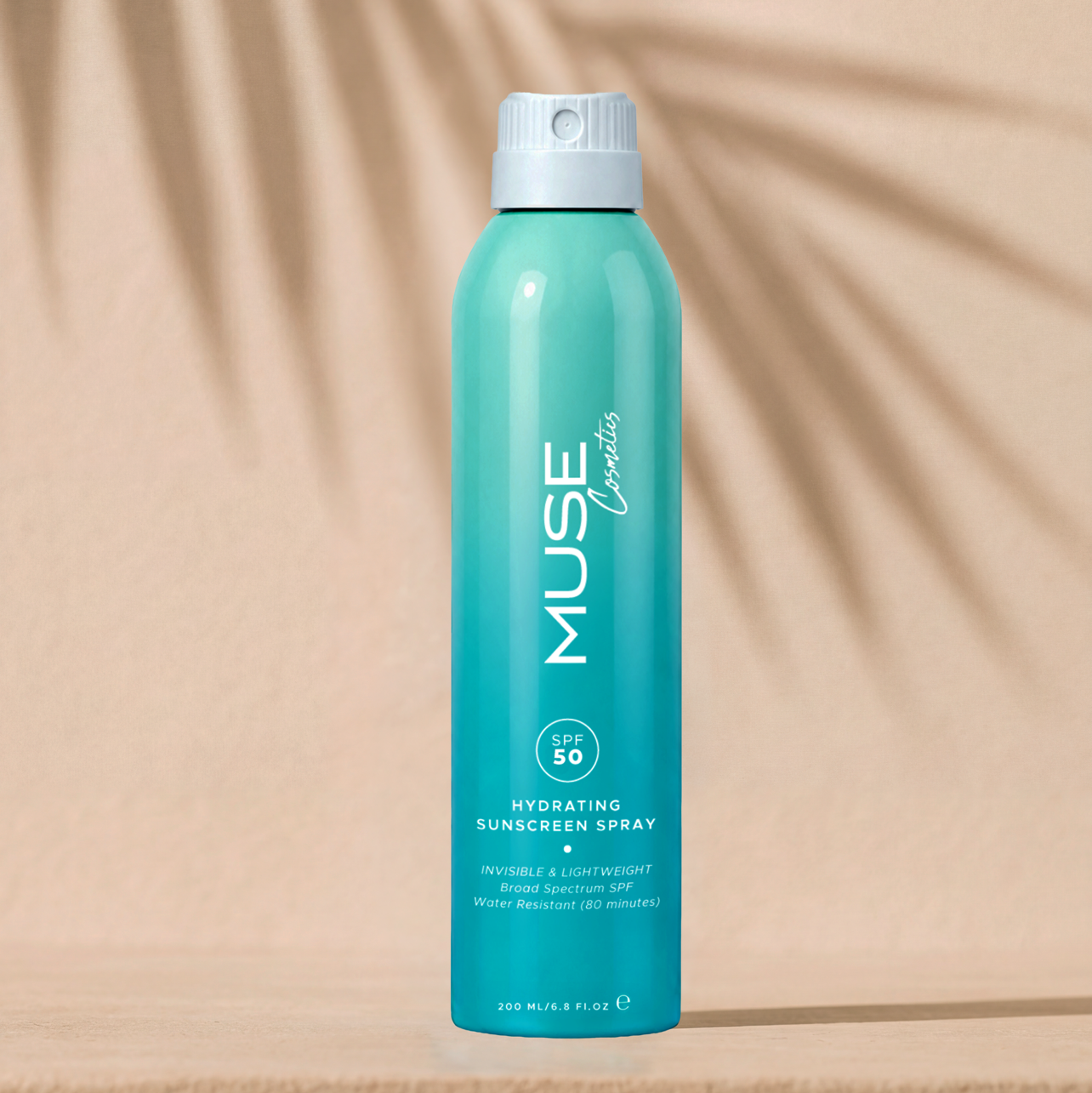 Опаковка на MUSE SPF 50 Body Spray с BOV технология